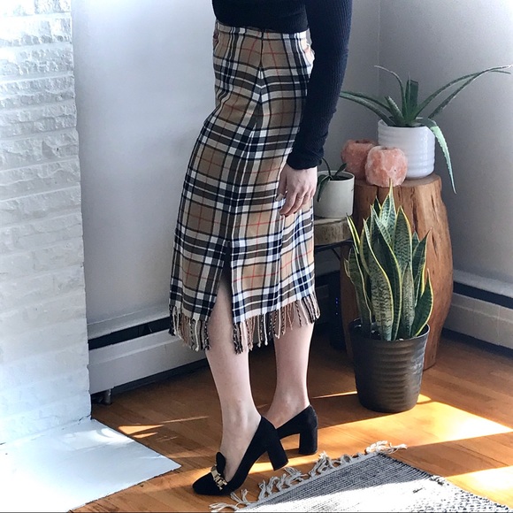 Vintage Dresses & Skirts - Vintage Scottish Tartan Skirt